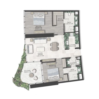 Damac - Safa One - Apartment
