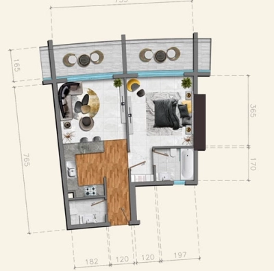 Tiger Properties - V Tower - Apartment