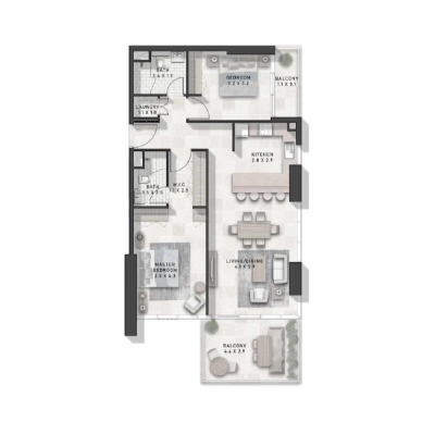 Damac - Golf Gate 2 - Apartment
