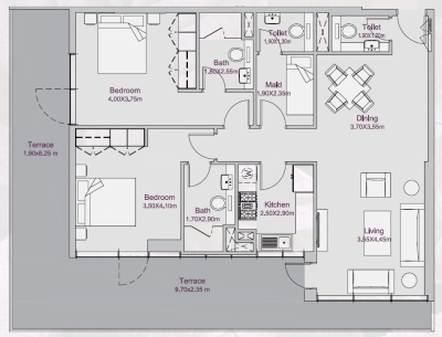 Deyaar Developer - Amalia Residences - Apartment