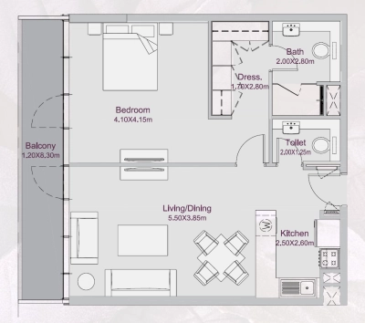 Deyaar Developer - Amalia Residences - Apartment