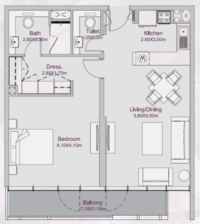 Deyaar Developer - Amalia Residences - Apartment