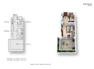Azizi - Fawad - Apartment