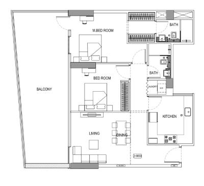 Binghatti - Emerald - Apartment