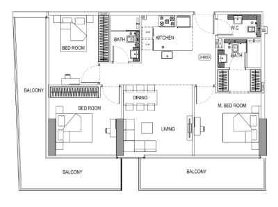 Binghatti - Emerald - Apartment