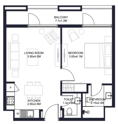 Arada - Aljada Tiraz - Apartment