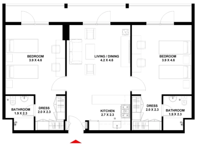 Arada - Aljada Nest - Apartments