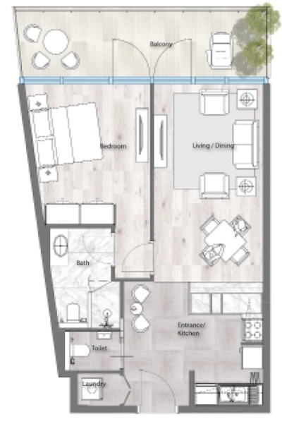 Siadah - Yas Beach Residence - Apartment