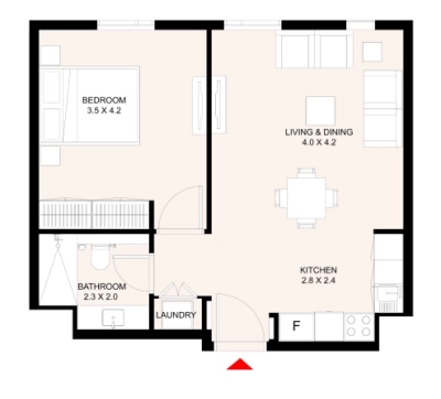 Arada - Aljada East Village Solo - Apartment