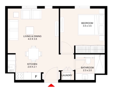 Arada - Aljada East Village The Link - Apartment