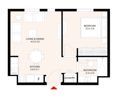 Arada - Aljada East Village The Link - Apartment