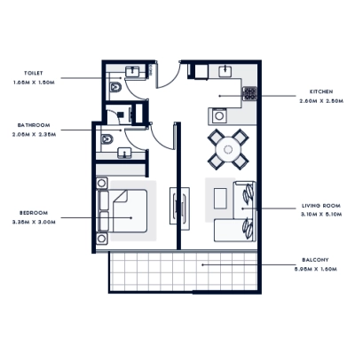 Azizi - Grand - Apartment