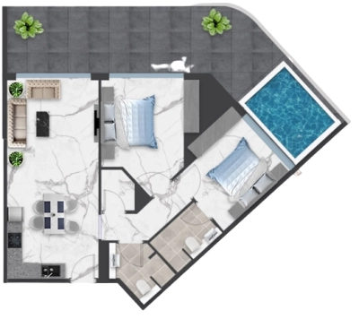 Samana - Mykonos Signature - Apartment