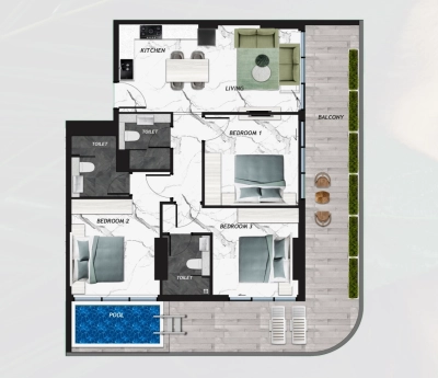 Samana - Ivy Gardens - Apartment