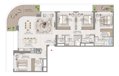Emaar - Bayview by Address Resorts - Apartment