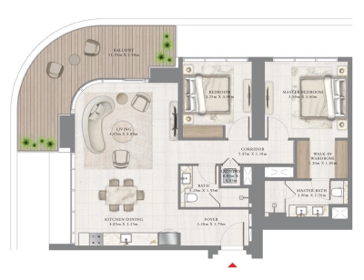Emaar - Bayview by Address Resorts - Apartment