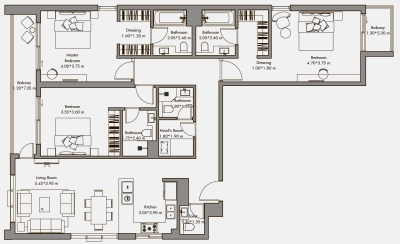 Deyaar Developer - Jannat - Apartment
