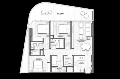 Dar Al Arkan - DG1 Living - Apartment