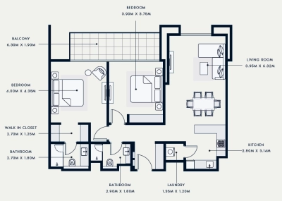 Azizi - Central - Apartment