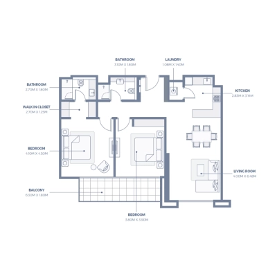 Azizi - Central - Apartment