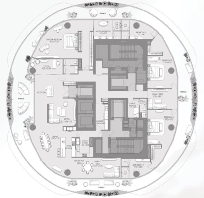 Nakheel - Como Residences - Apartment