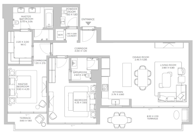 Nakheel - Rixos Bay Residences - Apartment