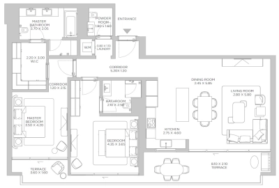 Nakheel - Rixos Bay Residences - Apartment