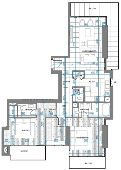 Omniyat - Anwa Aria - Apartment Omniyat - Anwa Aria - Apartment