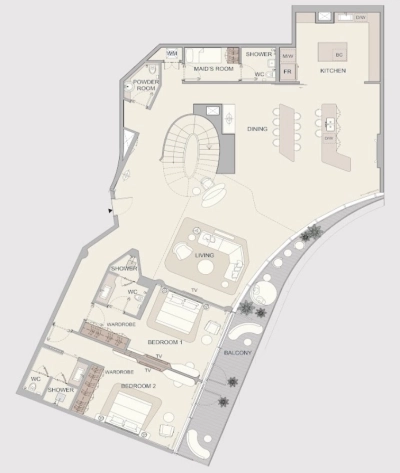 The Luxe Developers - Oceano - Apartment