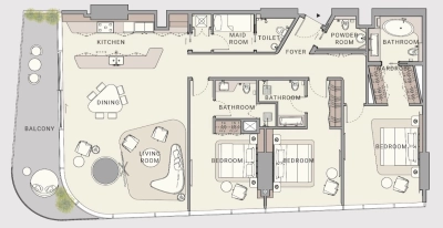 The Luxe Developers - Oceano - Apartment