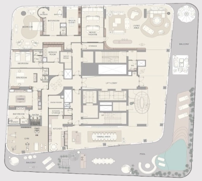 The Luxe Developers - Oceano - Apartment