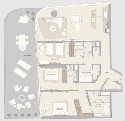 The Luxe Developers - Oceano - Apartment