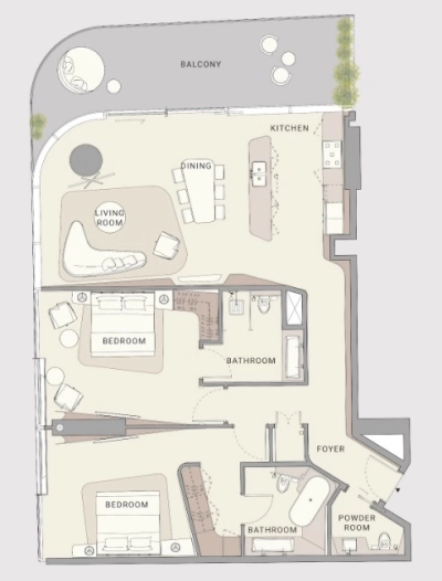 The Luxe Developers - Oceano - Apartment
