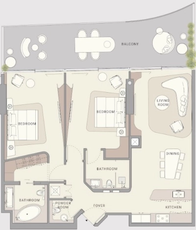 The Luxe Developers - Oceano - Apartment
