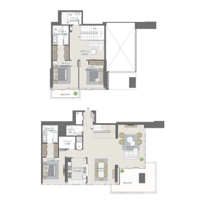 Wasl - 1 Residences - Apartment