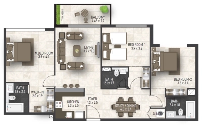 Fakhruddin Properties - Maimoon Gardens - Apartment