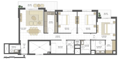 Eagle Hills - Aysha Residences - Apartment