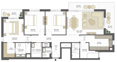 Eagle Hills - Aysha Residences - Apartment