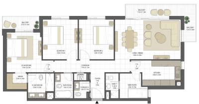 Eagle Hills - Aysha Residences - Apartment