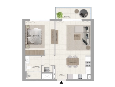 Emaar - Greenside Residence - Apartment
