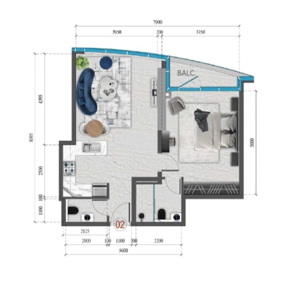 Tiger Properties - Renad Tower - Apartment