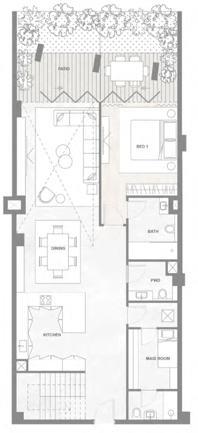 RAK Properties - Nasim Lofts at Bay Residences - Apartment