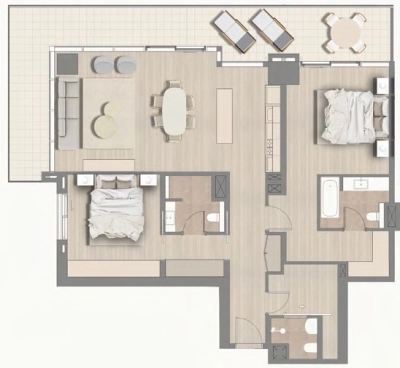 RAK Properties - Cape Hayat - Apartment