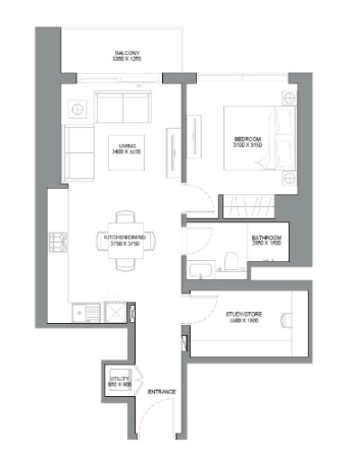 Sobha - 340 Riverside Crescent - Apartment