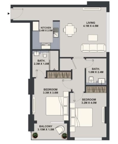 Pantheon Development - Elysee Maison - Apartment