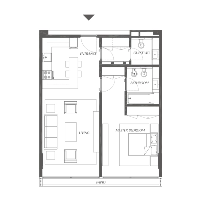 Al Zorah Development - Gateway Porto Al Zorah - Apartment
