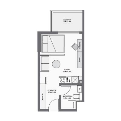 Refine Development - Equiti Gate - Apartment