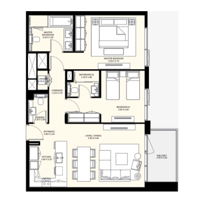Nakheel - NAYA - Apartment