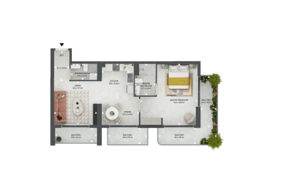 LEOS - Weybridge Gardens - Apartment