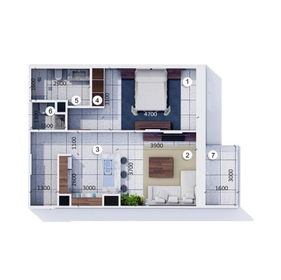 AYS Developers - Q Gardens Loft 2 - Apartment